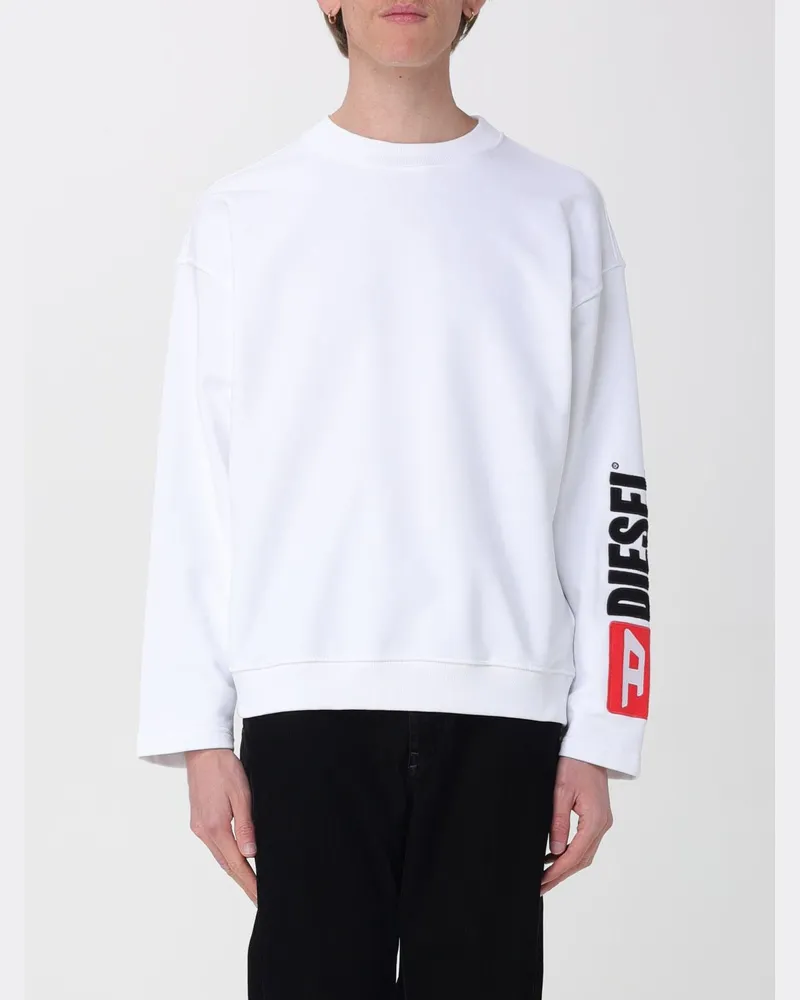 Diesel Sweatshirt herren Weiß