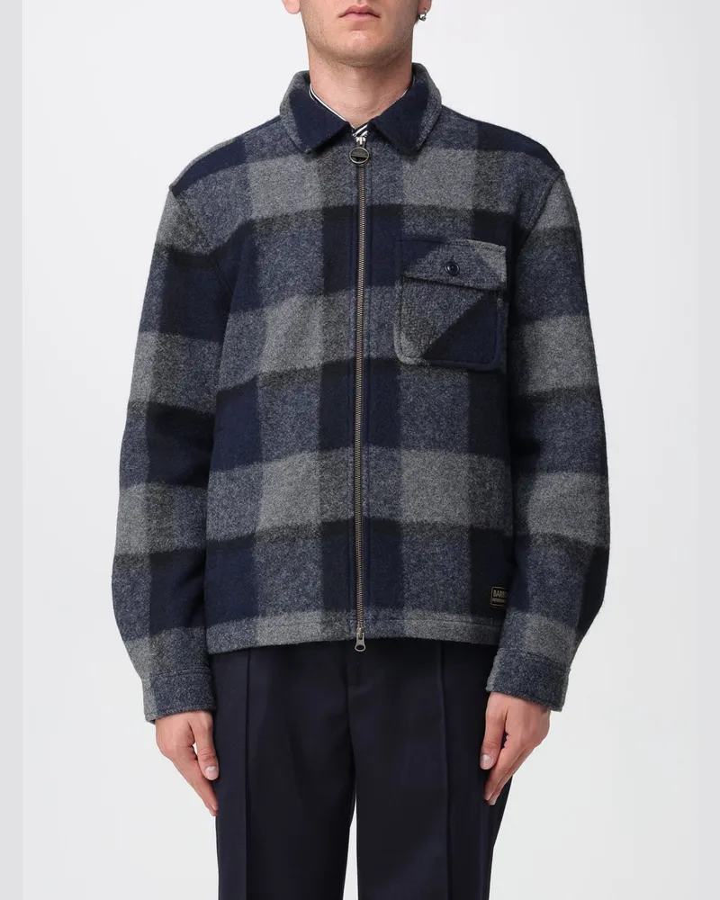 Barbour Mantel herren Blau