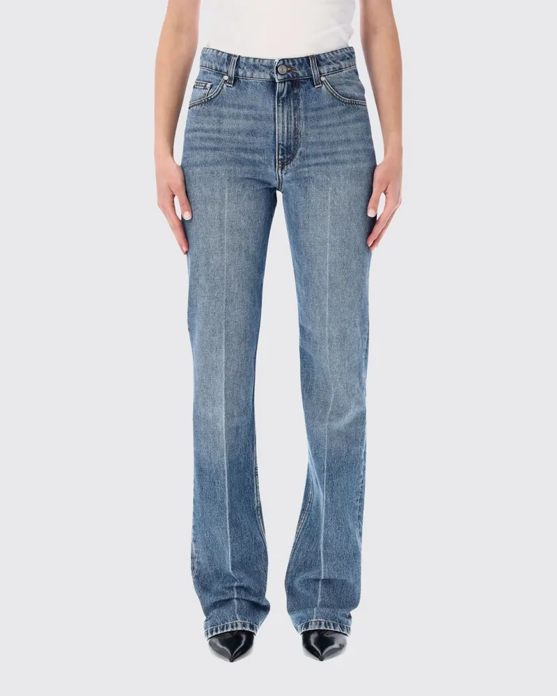 Stella McCartney High-Waist Skinny Jeans aus Stretch-Denim Denim