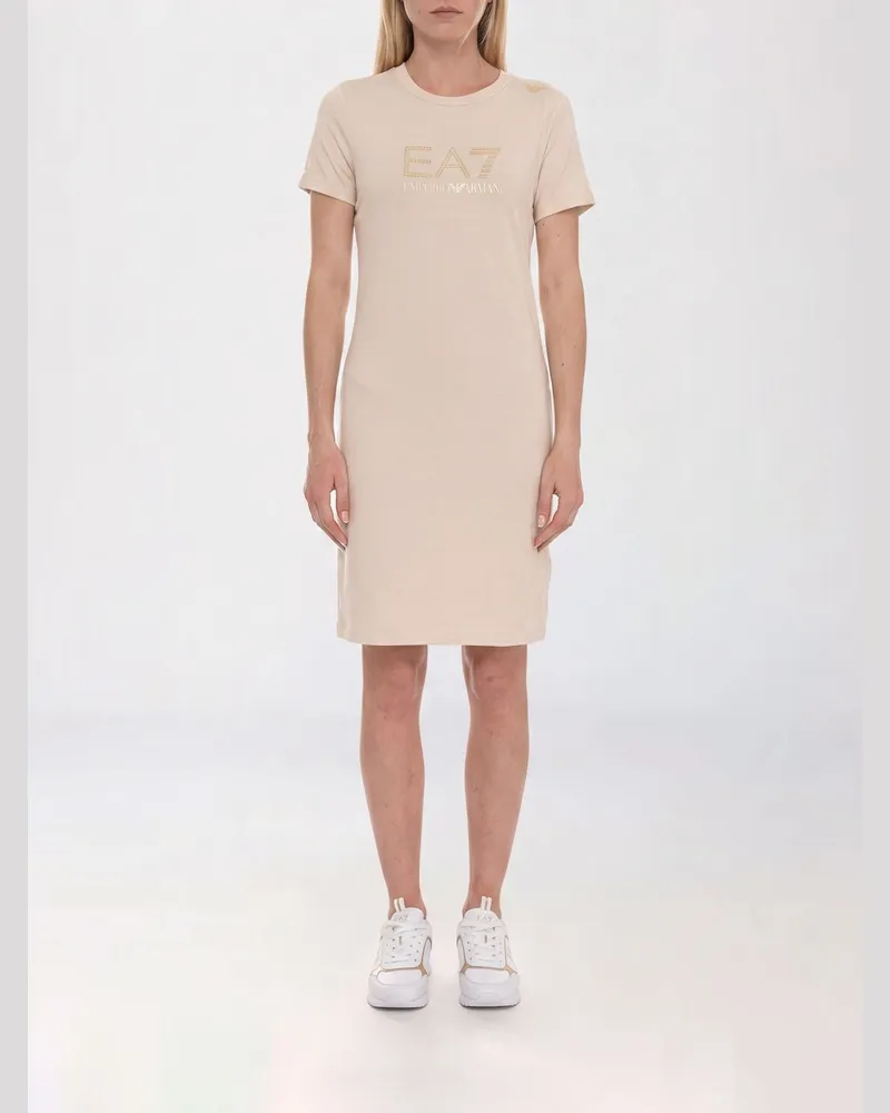 EA7 Kleid damen Beige