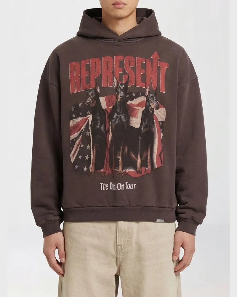 REPRESENT Sweatshirt herren Schwarz