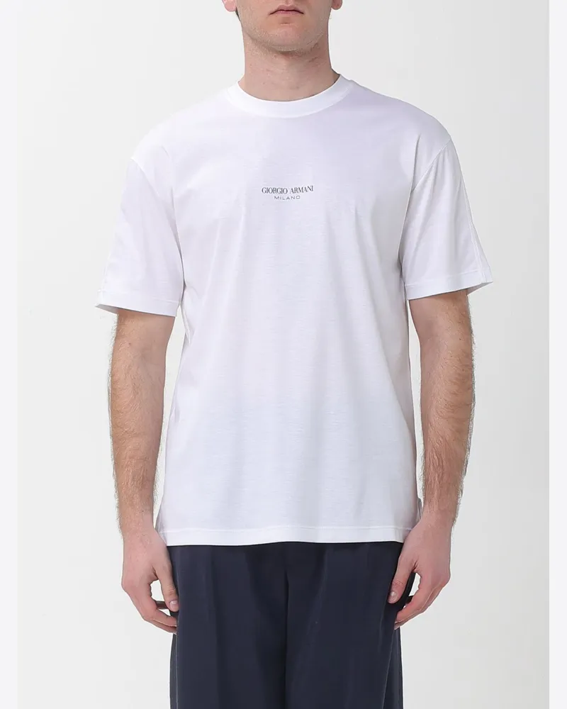 Giorgio Armani T-shirt herren Weiß