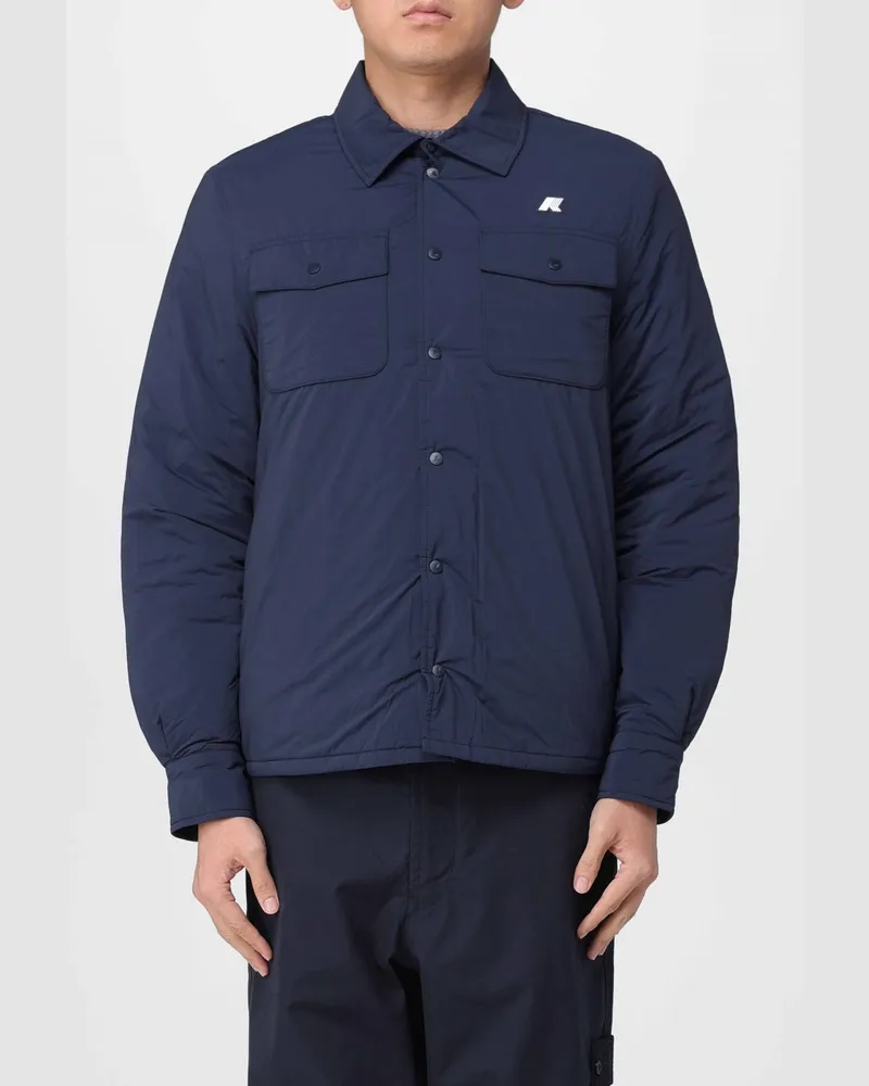 K-Way Mantel herren Blau