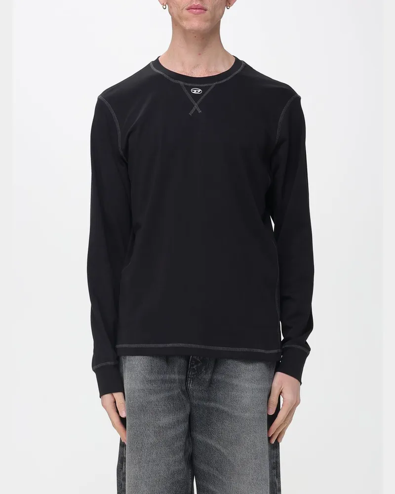 Diesel T-shirt herren Schwarz