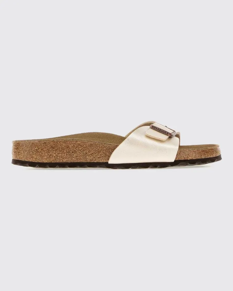 Birkenstock Madrid Sandale aus Birko-Flor® mit verstellbarem Riemen und EVA-Sohle Perle