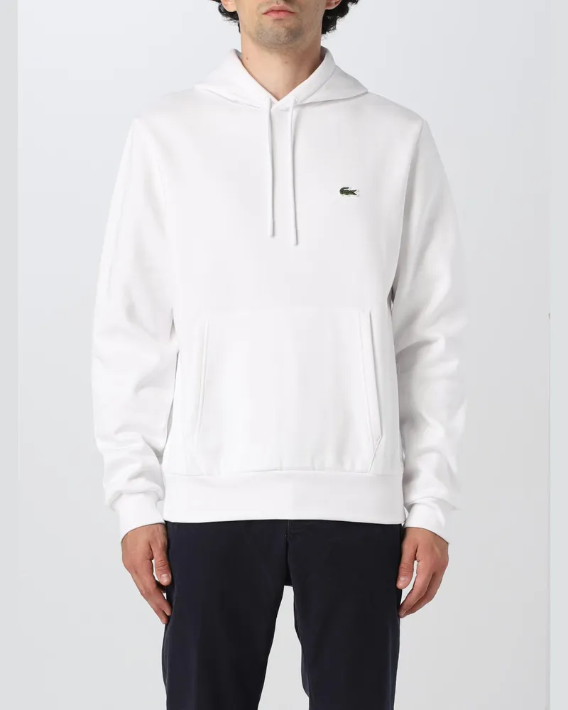 Lacoste Sweatshirt herren Weiß