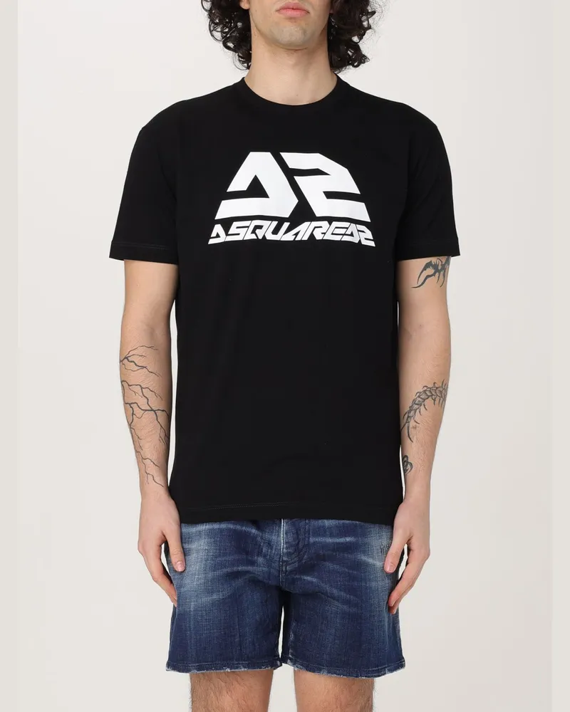 Dsquared2 T-shirt herren Schwarz