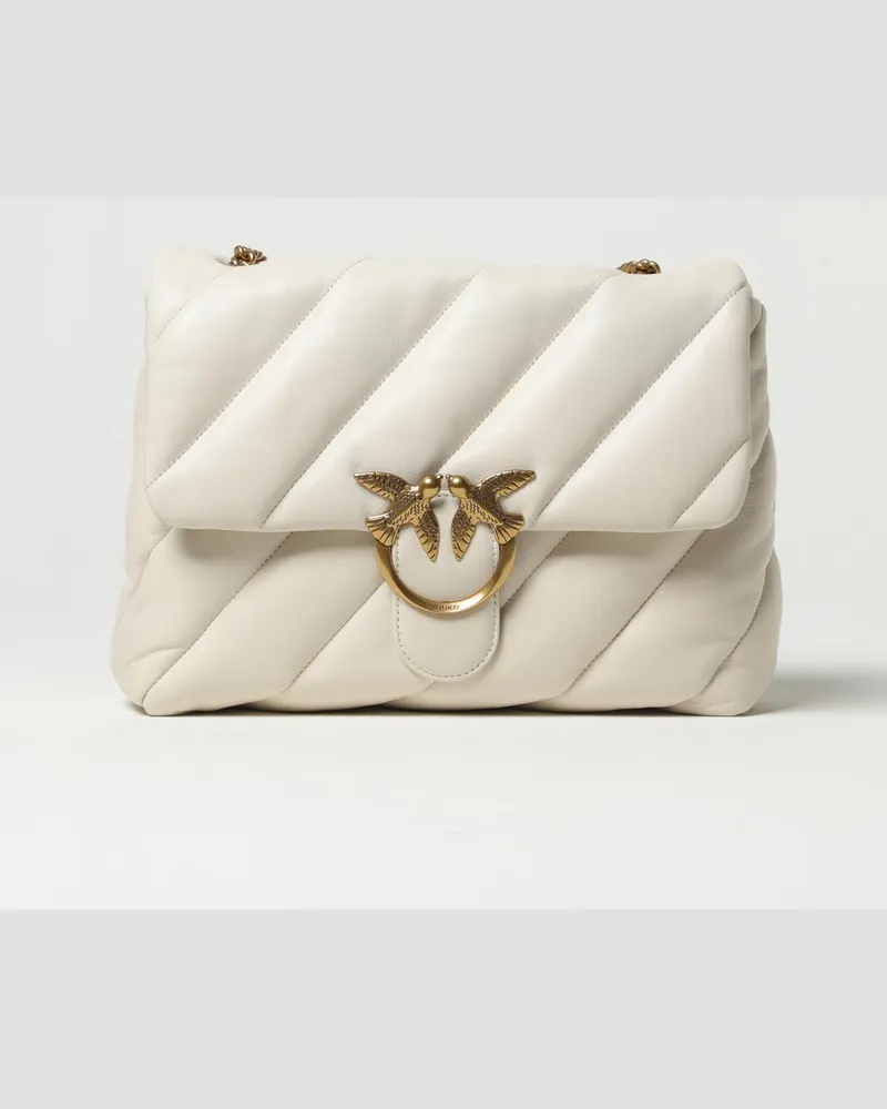 Pinko Schultertasche damen Weiß