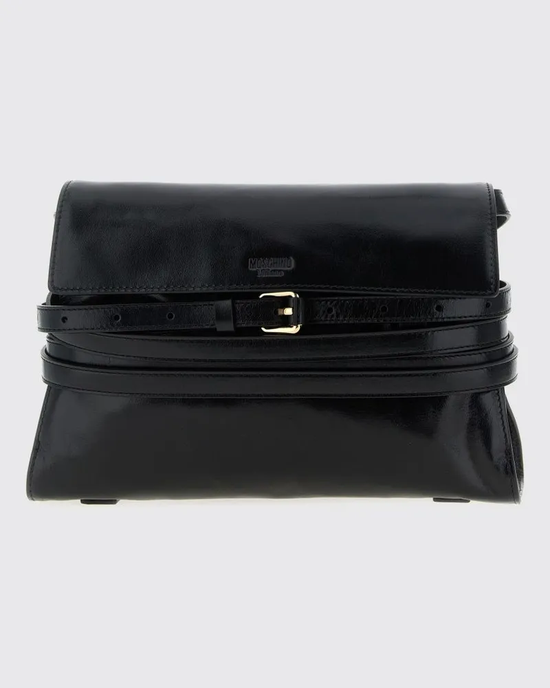 Moschino Schultertasche damen Schwarz