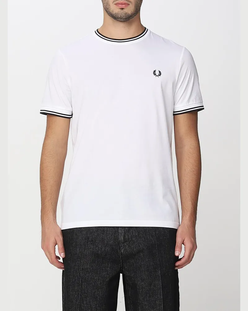 Fred Perry T-shirt herren Weiß