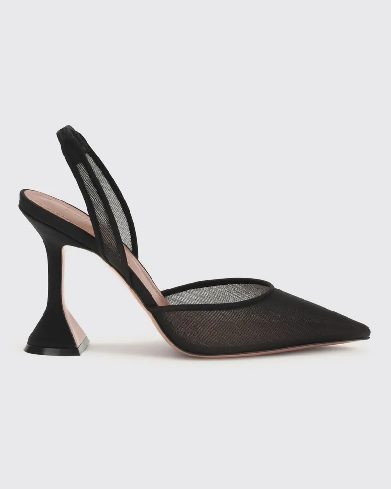 Amina Muaddi Schuhe damen Schwarz