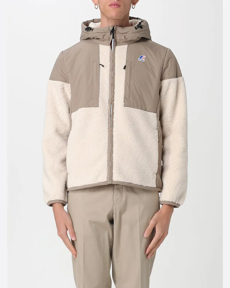 K-Way Jacke herren Beige