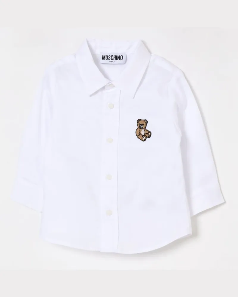 Moschino Hemd kinder Weiß