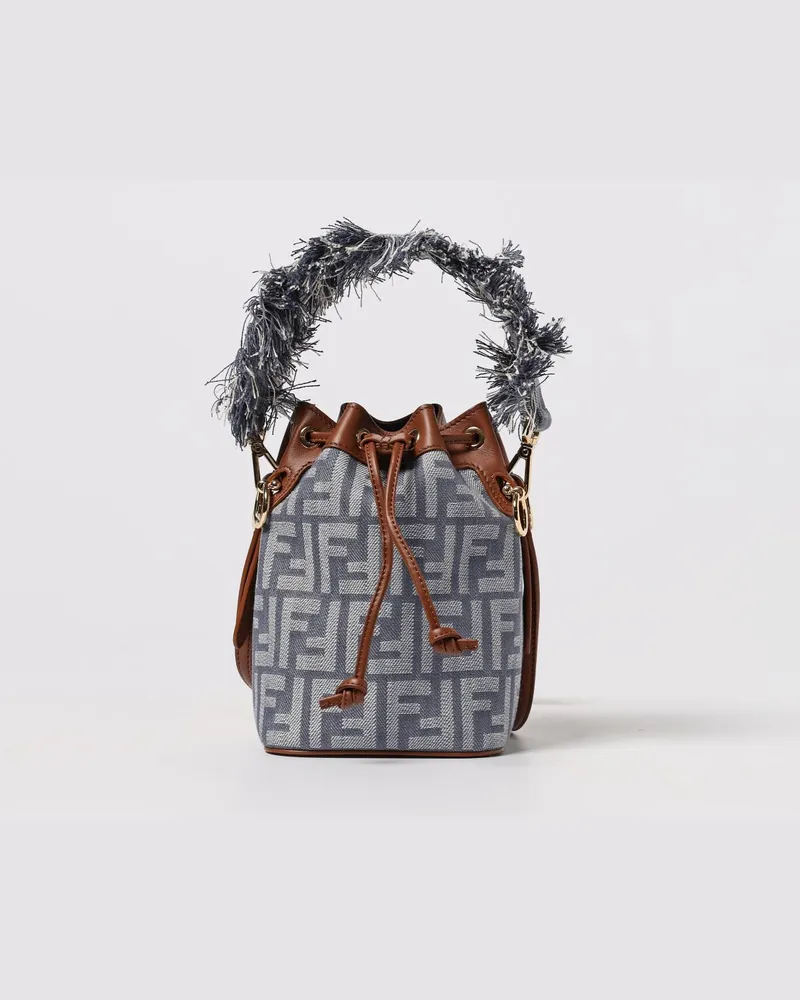 Fendi Schultertasche damen Blau