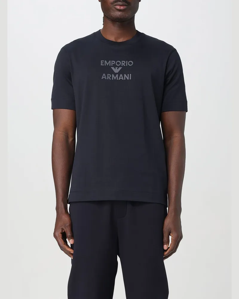Emporio Armani T-shirt herren Blau