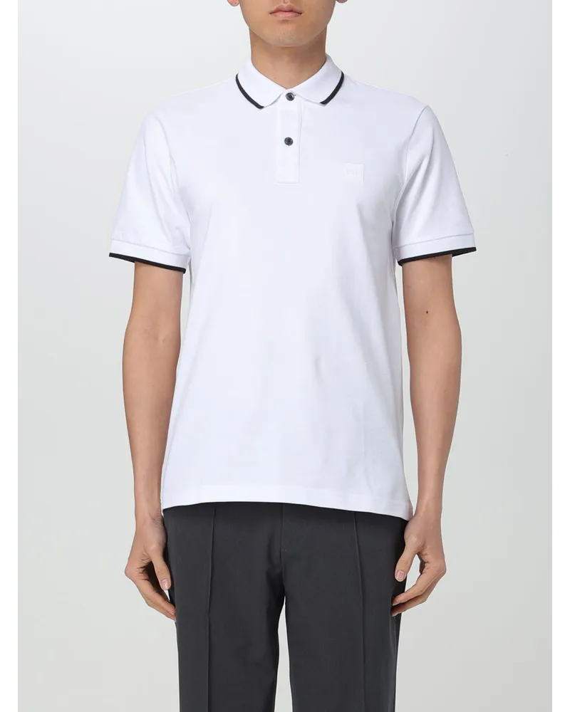 HUGO BOSS Polo herren Weiß
