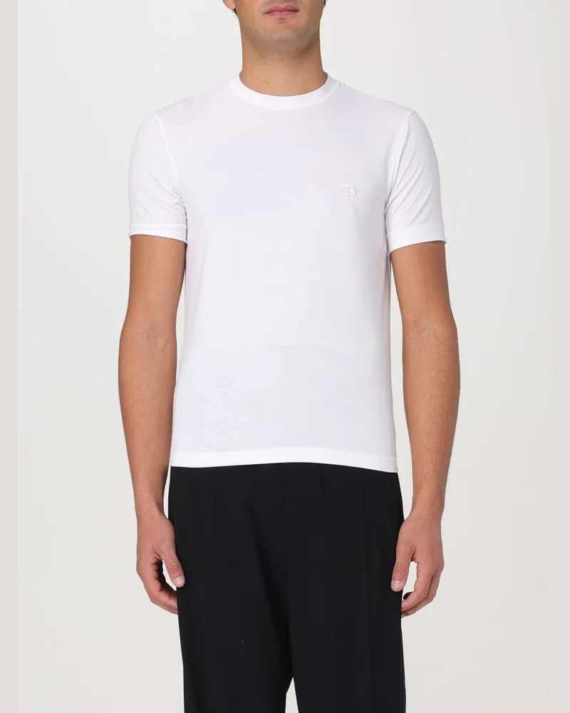 Giorgio Armani T-shirt herren Weiß