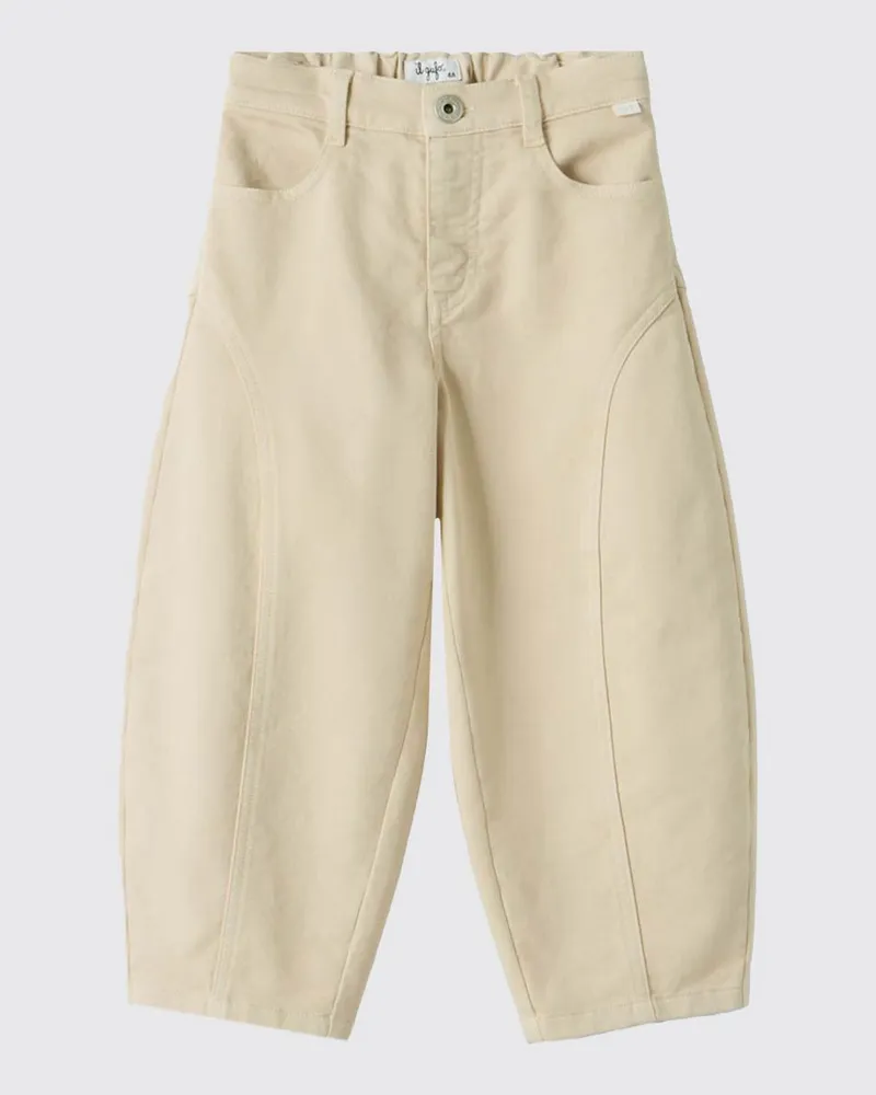Il Gufo Hose damen Beige