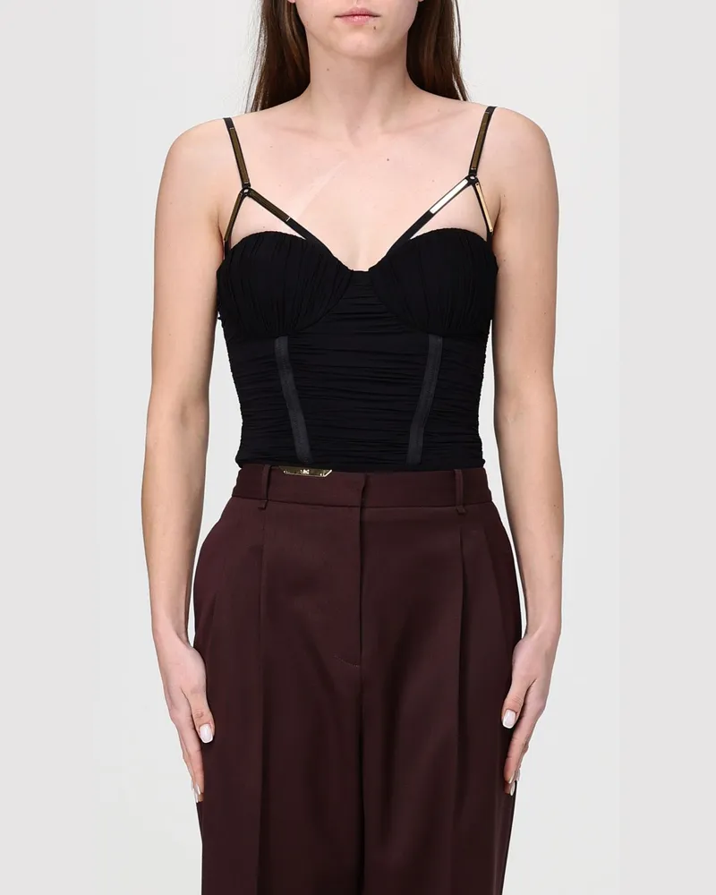 Elisabetta Franchi Top damen Schwarz