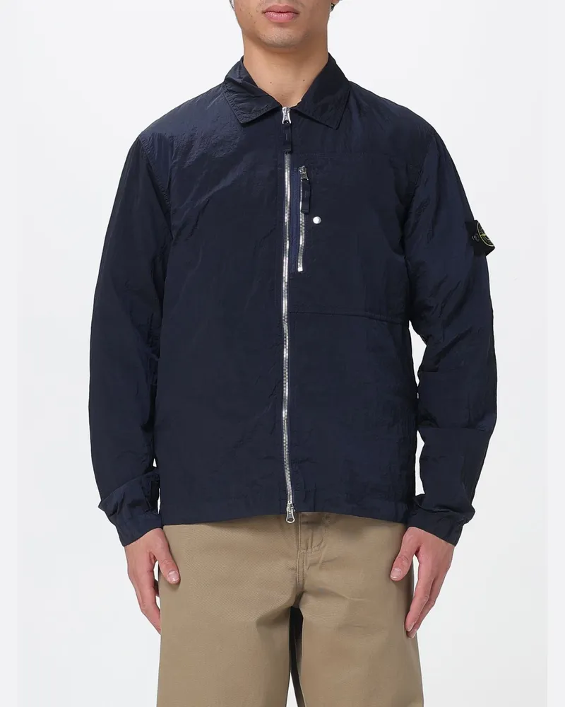 Stone Island Hemd herren Blau