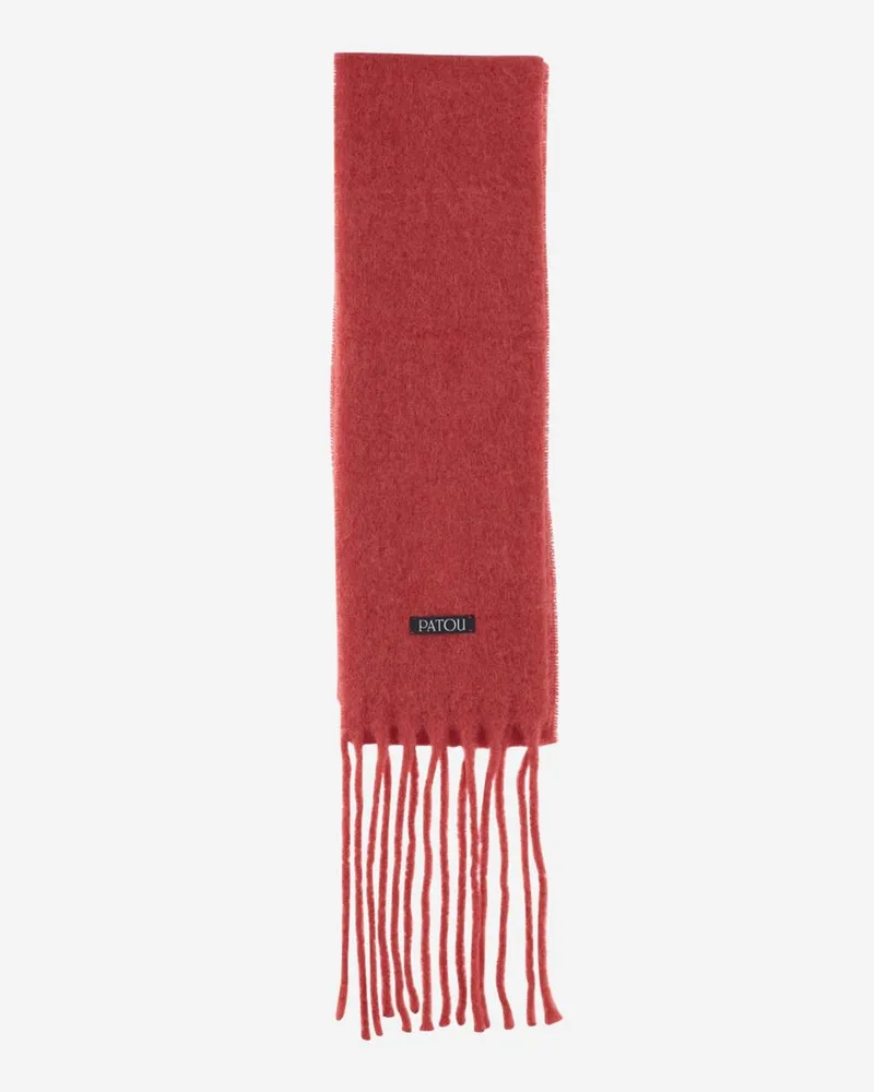 Patou Schal damen Rot
