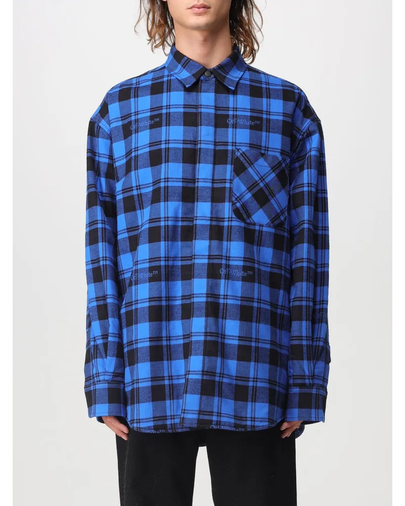 OFF-WHITE Hemd herren Blau
