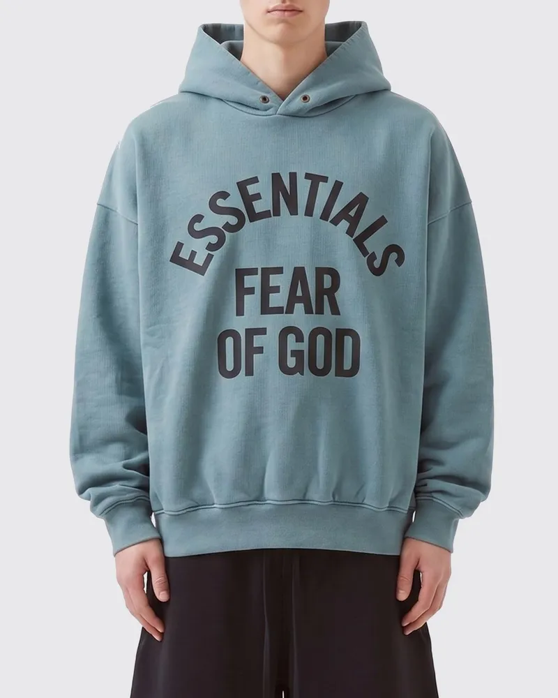 Fear of God Relaxed Fit Baumwoll-Hoodie mit Logo Avion