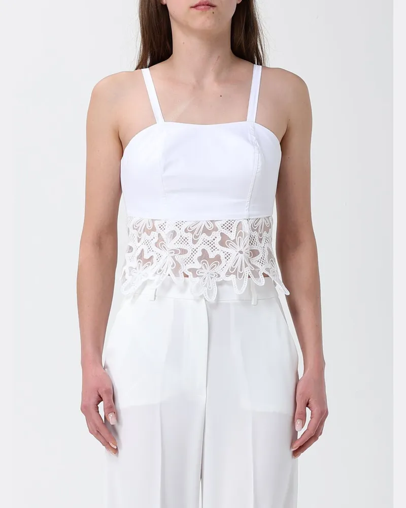 Hanita Top damen Weiß