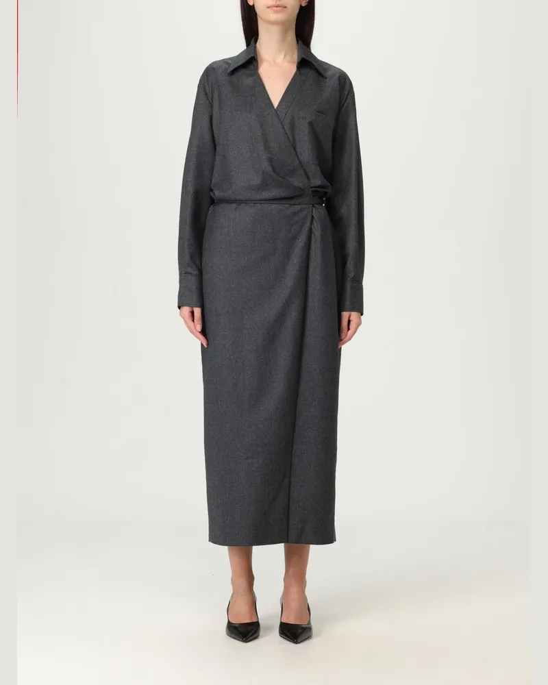 Brunello Cucinelli Kleider damen Grau