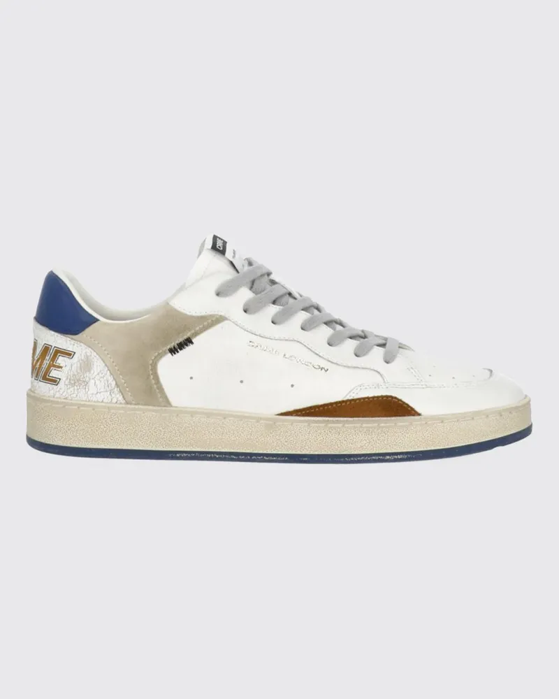 Crime Chelsea-Sneakers aus Used-Leder Weiß