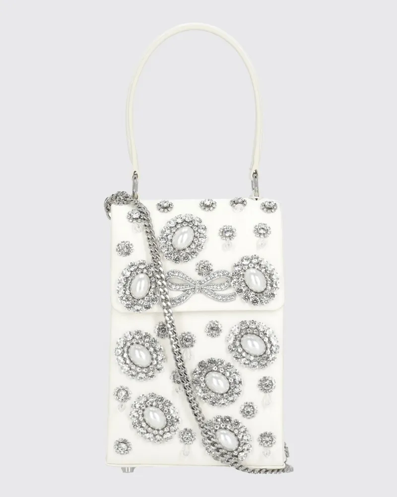 Self-Portrait Schultertasche damen Cream