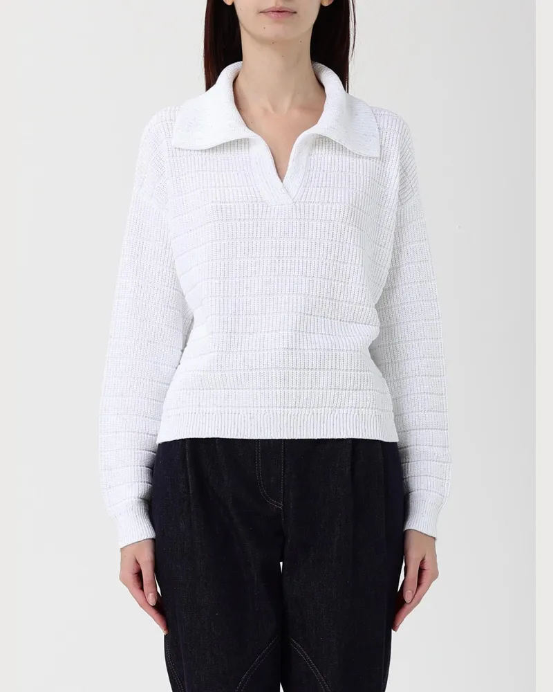 Brunello Cucinelli Polo damen Weiß