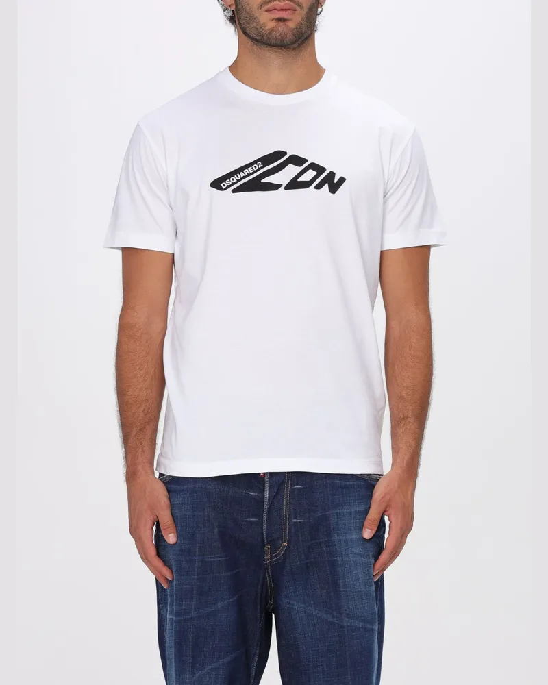 Dsquared2 T-shirt herren Weiß