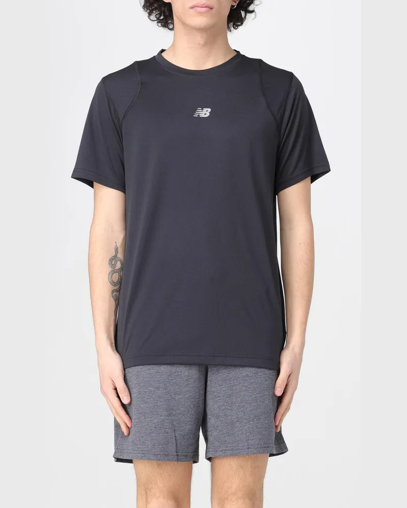 New Balance T-shirt herren Schwarz