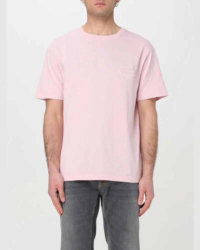 Etro T-shirt herren Pink