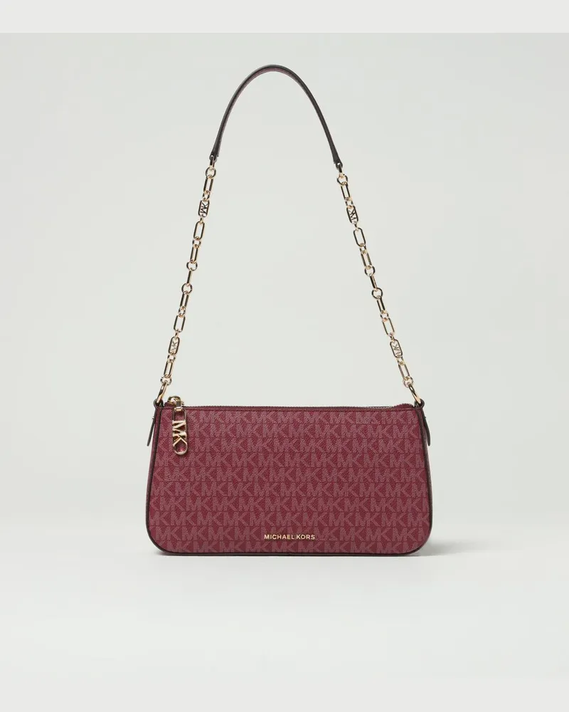 Michael Kors Schultertasche damen Burgunderrot