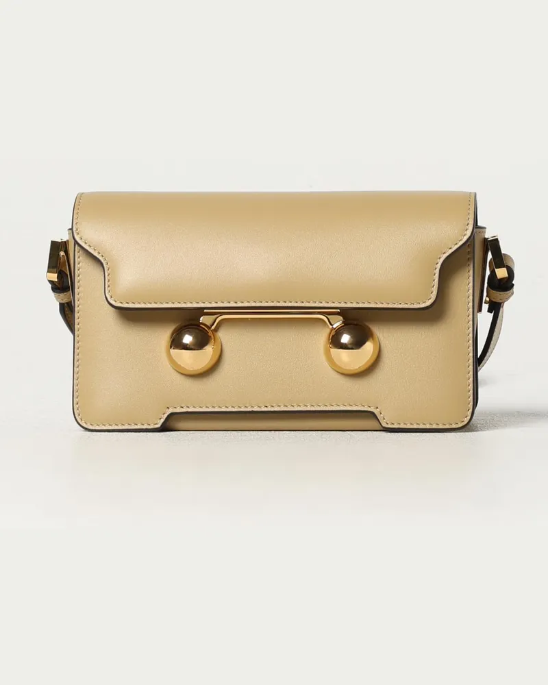 Marni Schultertasche damen Beige