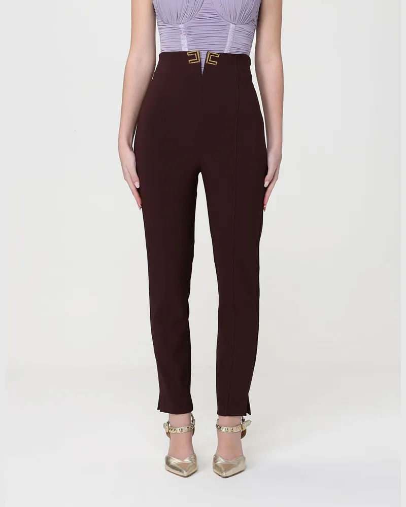 Elisabetta Franchi Hose damen Braun