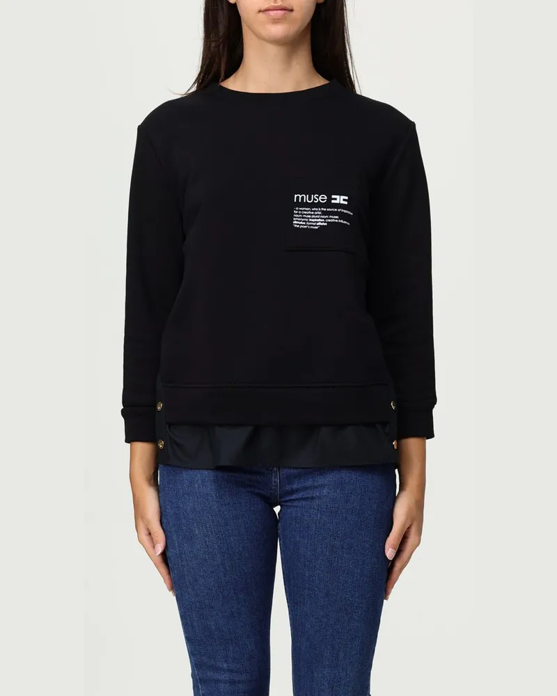 Elisabetta Franchi Pullover damen Schwarz
