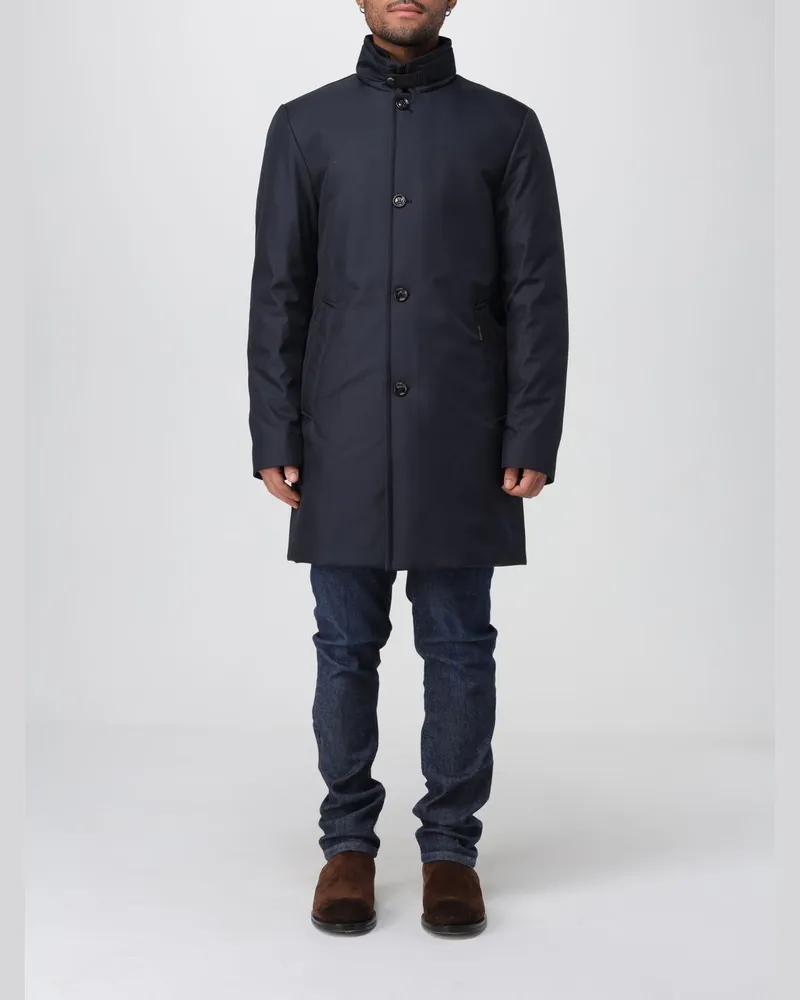 MOORER Mantel herren Blau