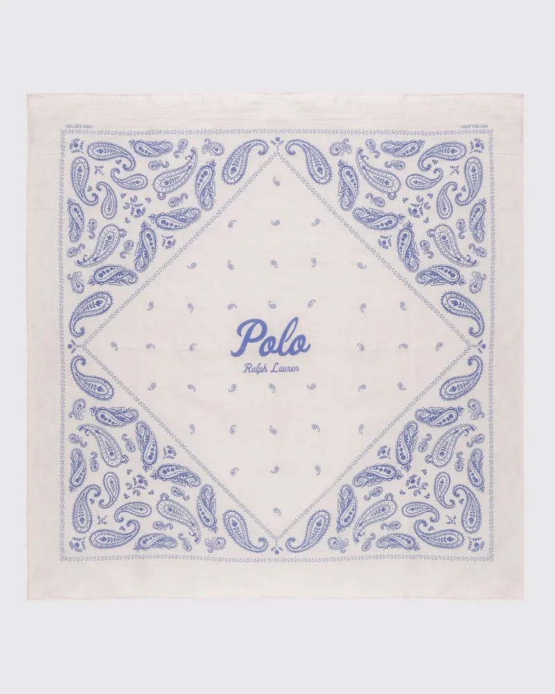 Ralph Lauren Bandana aus Baumwolle mit Ethno-Print und Logo Pink