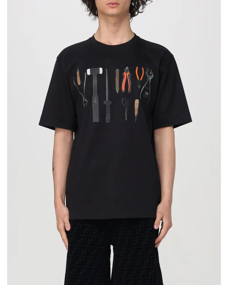 Fendi T-shirt Schwarz