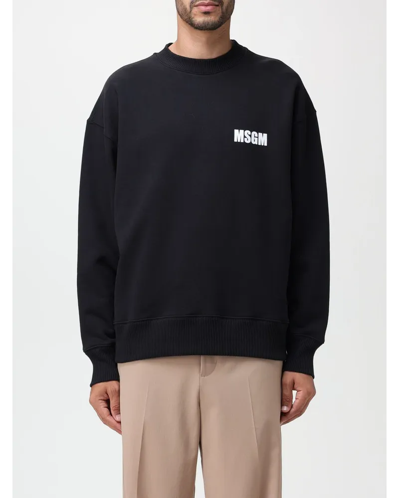 MSGM Sweatshirt herren Schwarz