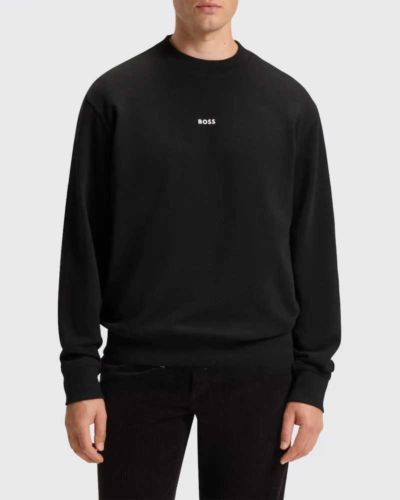 HUGO BOSS Sweatshirt herren Schwarz