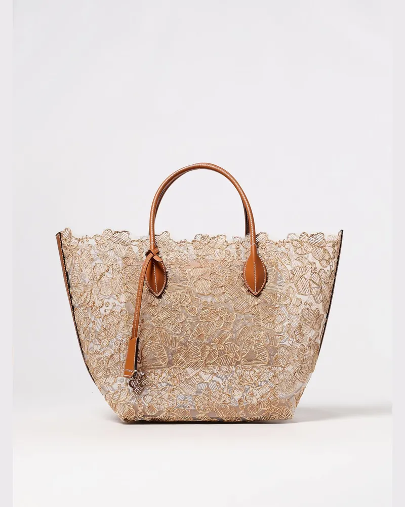 Ermanno Scervino Schultertasche damen Ecru