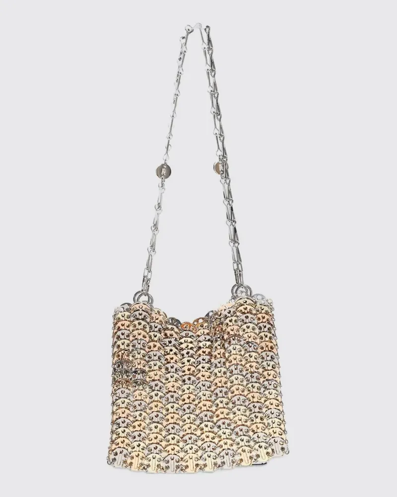 Paco Rabanne Schultertasche damen Gold