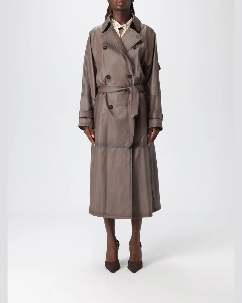 Emporio Armani Mantel damen Haselnuss