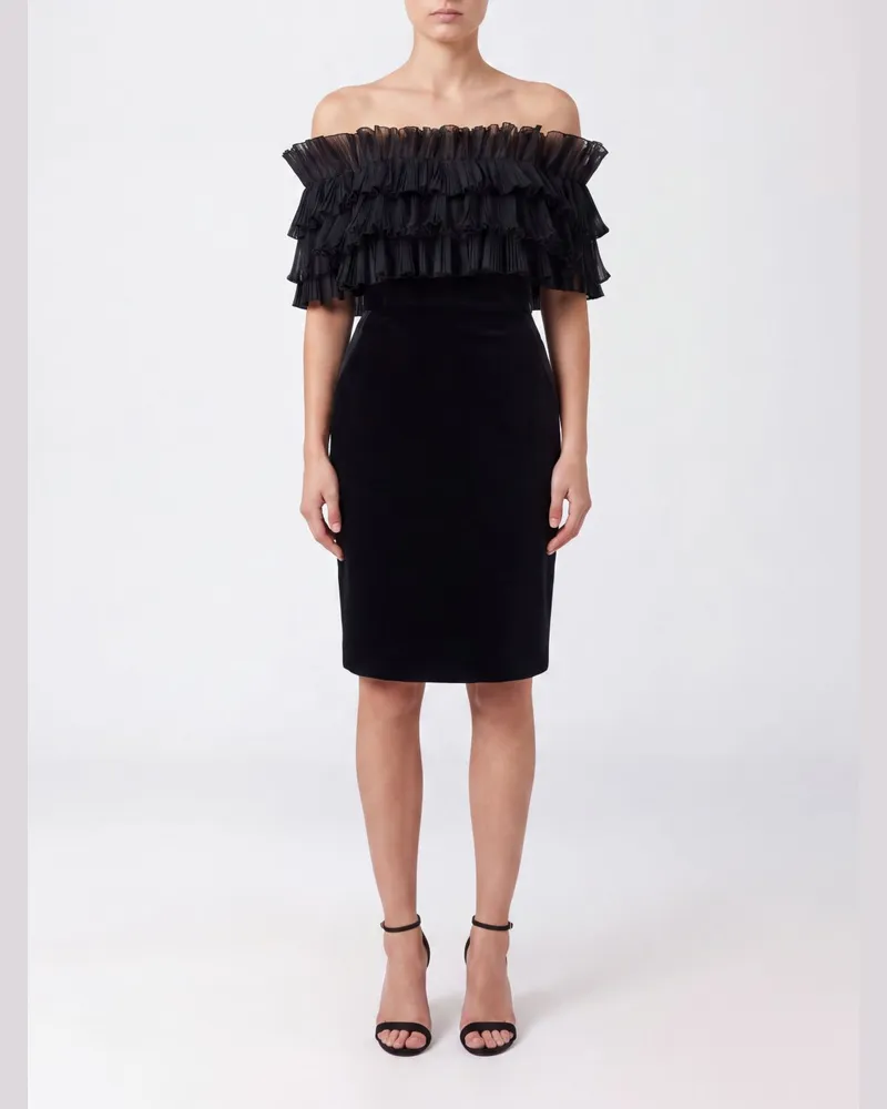 Elisabetta Franchi Kleid damen Schwarz