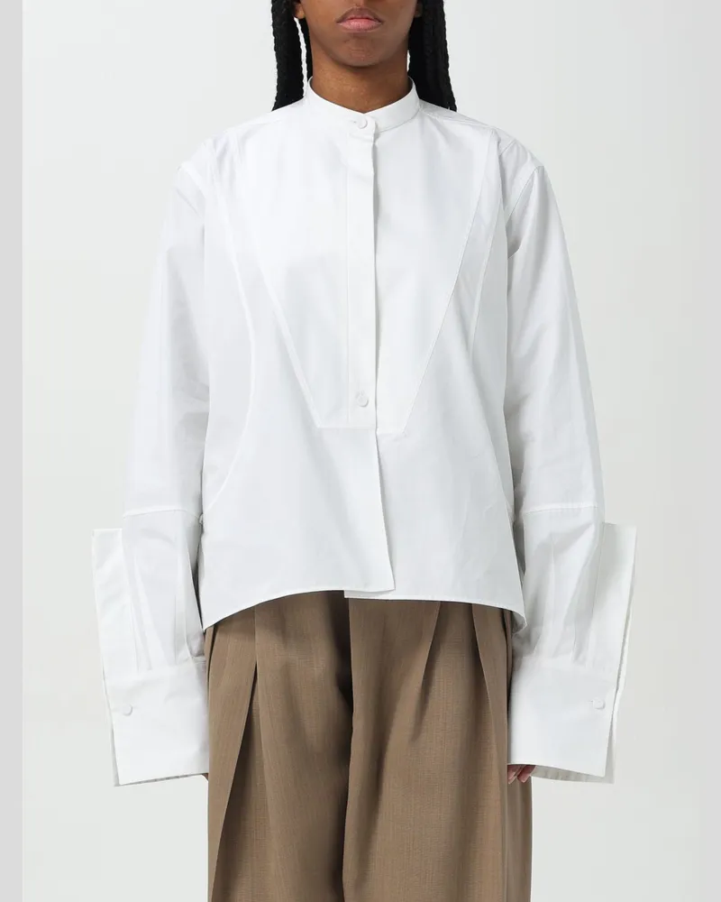 Jil Sander Hemdbluse damen Weiß
