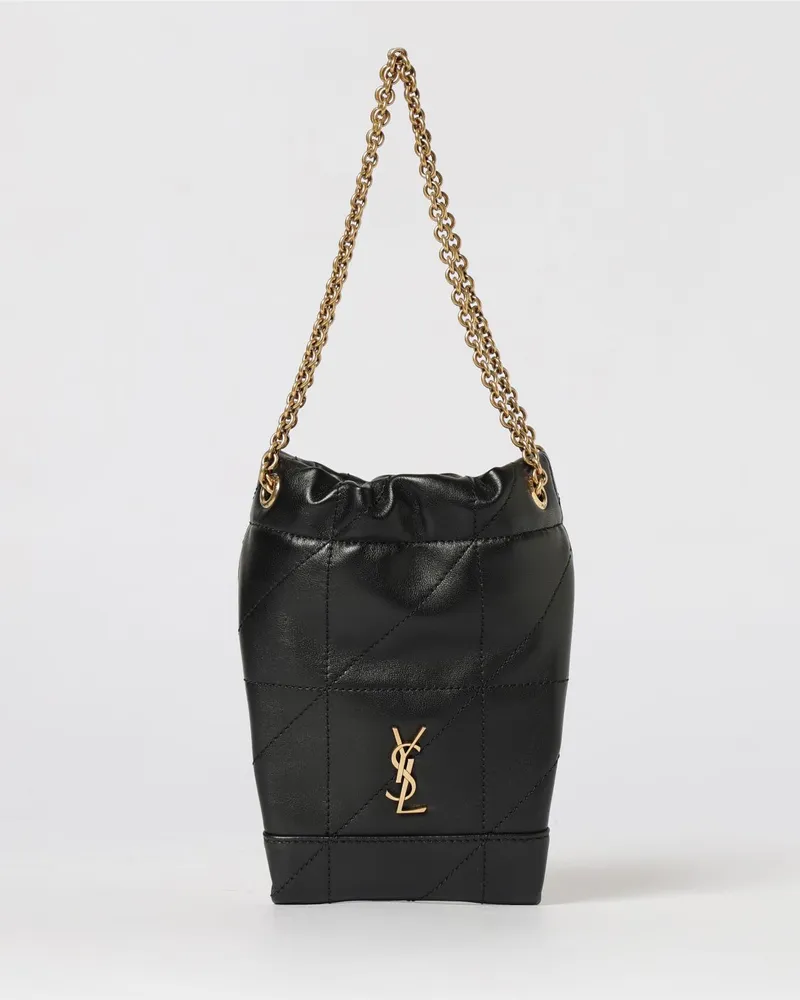 Saint Laurent Clutch damen Schwarz